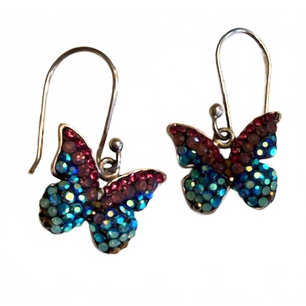NEW MOSAICO women's butterfly earrings in multicolor